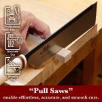 SUIZAN 9.5" Dozuki Dovetail Pull Saw