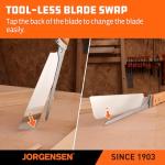 JORGENSEN 9.5 Inch Japanese Folding Pull Saw