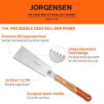 JORGENSEN 7 Inch RYOBA Japanese Pull Saw