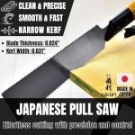 KAKURI 9.5" Ryoba Pull Saw with Cork Handle