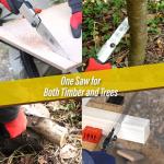 SUIZAN 8.3" Folding Japanese Saw for Woodworking