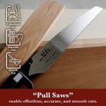 SUIZAN 11" Japanese Pull Saw for Woodworking