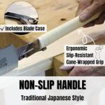 KAKURI 9.5" Japanese Ryoba Pull Saw