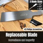 KAKURI 9.5" Ryoba Pull Saw with Cork Handle