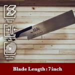 SUIZAN 7" Flush Cut Japanese Pull Saw