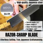 KAKURI 6" Japanese Dozuki Dovetail Pull Saw