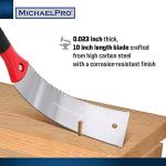 MichaelPro 10-Inch Japanese Pull Saw with Double Edge
