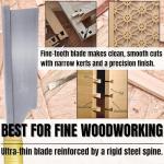 KAKURI 6" Japanese Dozuki Dovetail Pull Saw