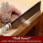 SUIZAN 9.5 Inch Dozuki Dovetail Hand Saw