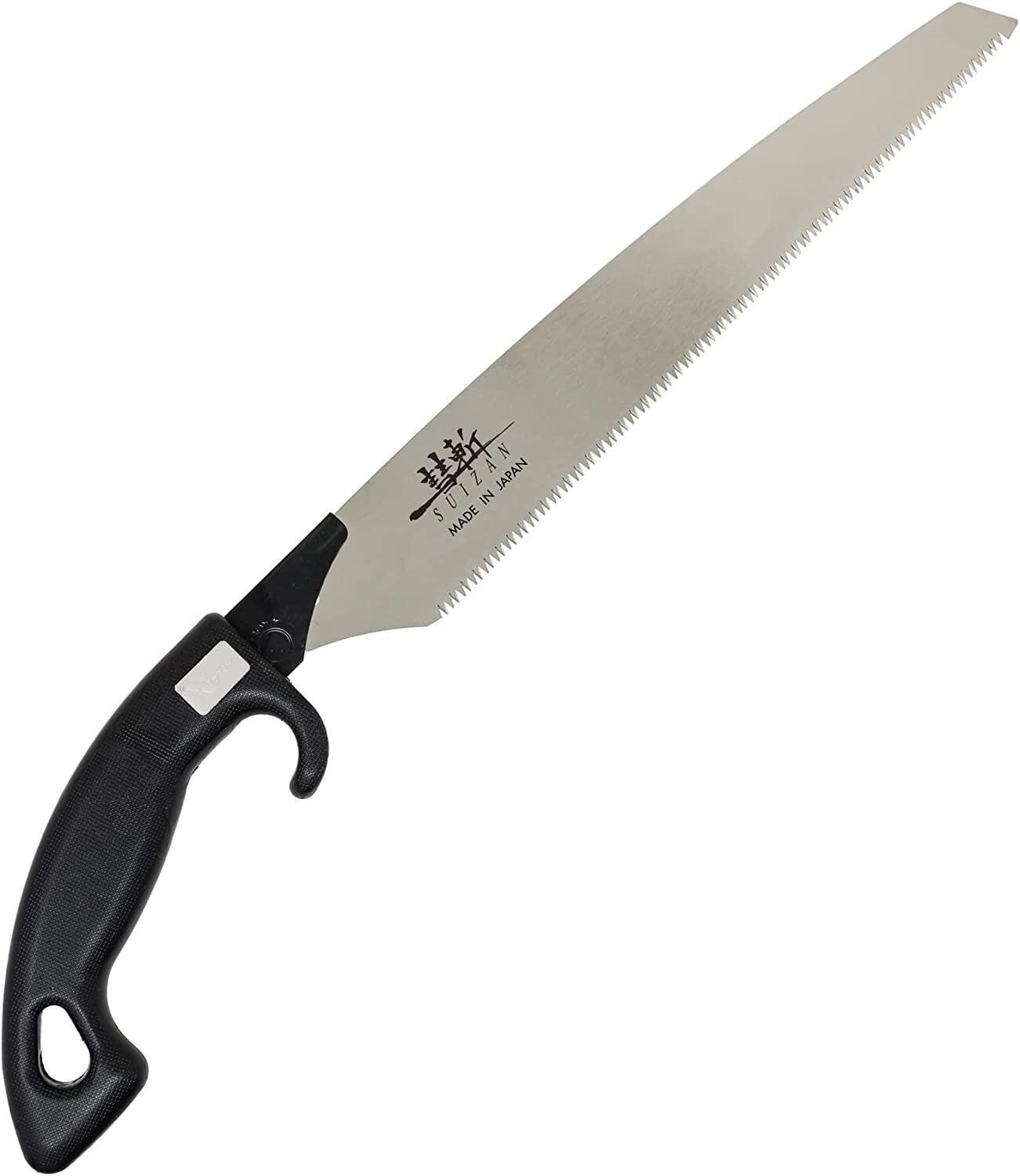 SUIZAN 11-Inch Japanese Pull Saw for Woodworking