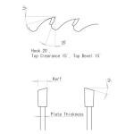 KANEFUSA 10-Inch Table Saw Blade for Smooth Cuts