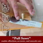 SUIZAN 5-Inch Flush Cut Hand Saw for Wood