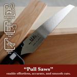 SUIZAN 11-Inch Japanese Pull Saw for Woodworking