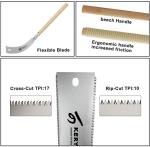 9.5 Inch Japanese Ryoba Pull Saw for Woodworking