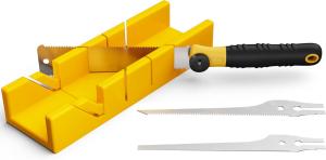 Japanese Miter Box and Hand Saw Set