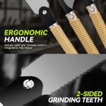 3-Piece Japanese Pull-Saw Set with 9-Inch Blades