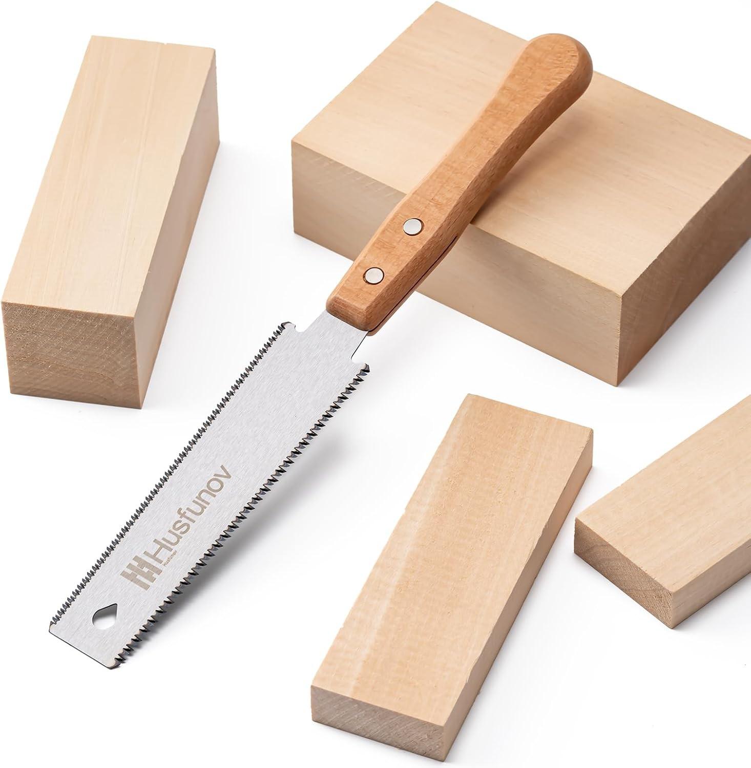 Japanese 6-Inch Double-Edge Pull Saw