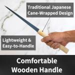 Japanese Ryoba Pull Saw Keyhole 7-7/8