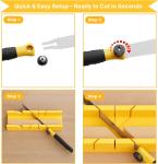 Japanese Miter Box and Hand Saw Set