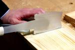 Azebiki Japanese Curved Saw 3.5" for Woodworking