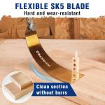 10" Japanese Double-Edge Pull Saw with Flexible Blade