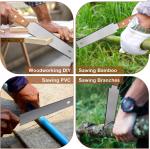 6-Inch Double Edge Flush Cut Japanese Hand Saw