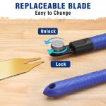 WORKPRO 8" Japanese Pull Saw with Flexible Blade