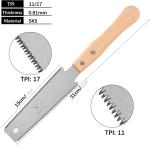 Lightweight Ergonomic Japanese Hand Saw - 12.2
