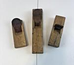 Set of 3 Vintage Japanese Kanna Hand Planes