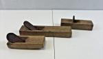Set of 3 Vintage Japanese Kanna Hand Planes