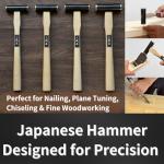 RANSHOU 570g Japanese Double Face Carpenter Hammer