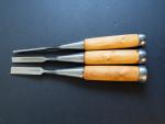 Takashiba 3-Piece Japanese Bench Chisel Set