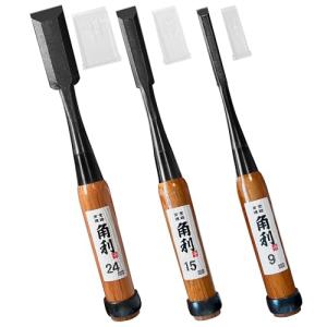 KAKURI Japanese Long Handle Wood Chisel Set