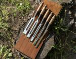 Japanese Woodworking Chisel Set - 5pc Steel Tools