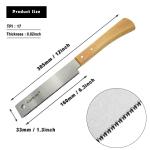 Japanese Flush Cut Hand Saw with Flexible Blade