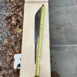 Vintage Japanese Hand Saw with Long Blade