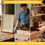 Japanese Miter Box and Saw Set for Woodworking