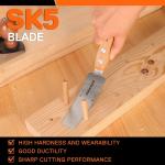 Japanese Flush Cut Saw - 5” Beechwood Handle