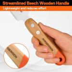 Japanese Flush Cut Saw - 5” Beechwood Handle