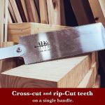 Ryoba Double Edge Handsaw - 9.5" Japanese Pull Saw