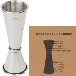 Premium Japanese Double Cocktail Jigger for Precise Pouring
