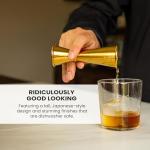 Premium Japanese Double Cocktail Jigger for Precise Pouring