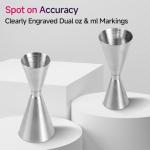 Japanese Stainless Steel Dual Measurement Jigger