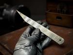 Damascus Steel Kiridashi Knife for Woodworking