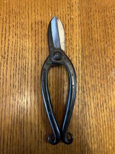 Meiji Vintage Japanese Bonsai Pruning Scissors
