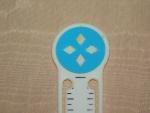 Japanese Vintage Dyno Marker Plastic Sewing Ruler