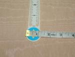 Japanese Vintage Dyno Marker Plastic Sewing Ruler