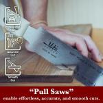 6-Inch Japanese Double Edge Hand Saw