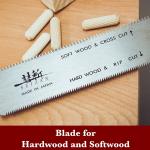 6-Inch Japanese Double Edge Hand Saw