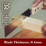 6-Inch Japanese Double Edge Hand Saw
